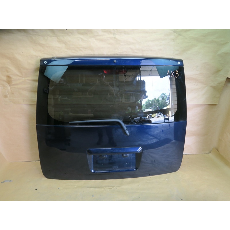 04-06 TOYOTA SCION XB REAR TRUNK LID LIFT GATE TAILGATE W/ GLASS BLUE OEM