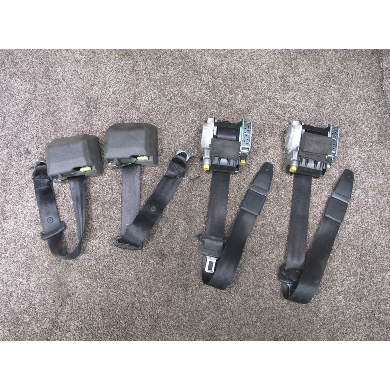 10-16 AUDI A4 S4 SET OF 4 FRONT & REAR SEATBELT RETRACTORS OEM