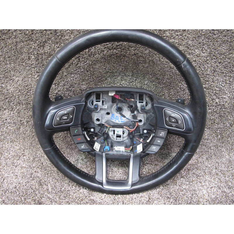 12-19 RANGE ROVER EVOQUE L538 LEATHER HEATED STEERING W CONTROLS & PADDLES OEM