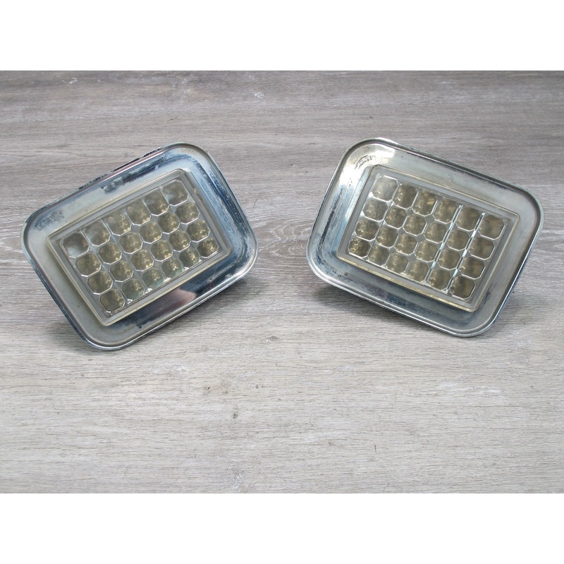 2003-2009 Hummer H2 Front Left & Right Turn Signal Parking Light Lamp Set of 2