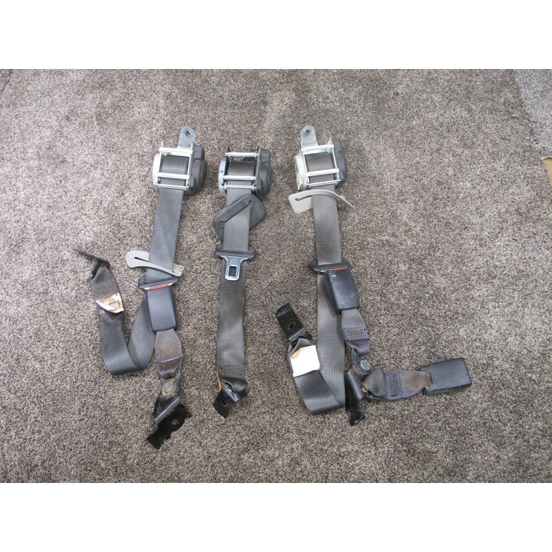2008-2014 Cadillac CTS Rear Seat Belts Set of 3 OEM