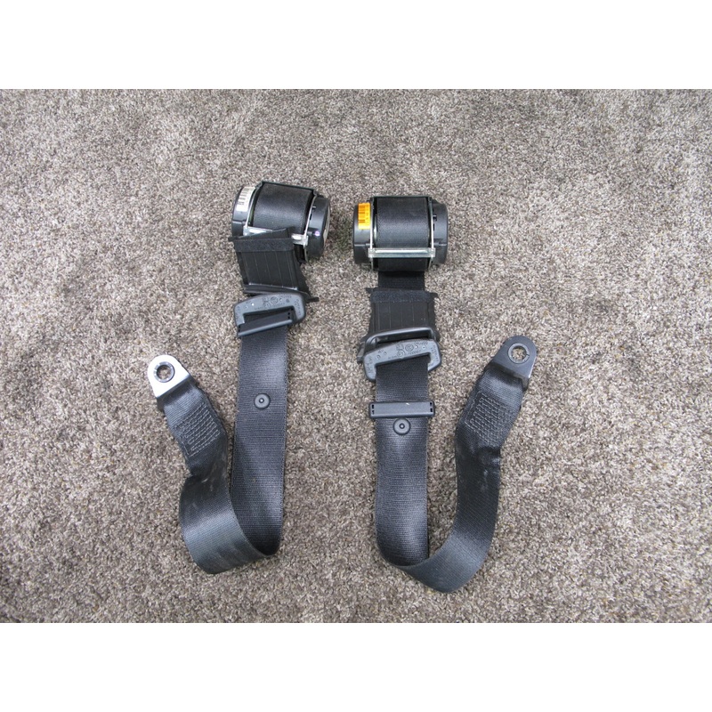 2009-2015 Mini Cooper S R57 Rear Seat Belts Set OEM