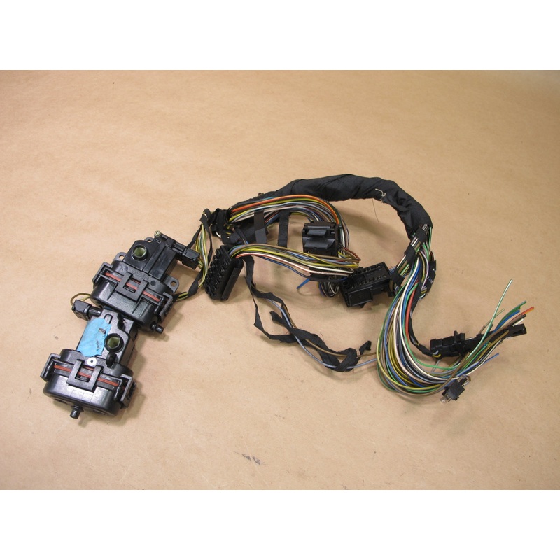 90-02 MERCEDES R129 SL 2 HEATER BOX ACTUATOR TEMPERATURE SENSOR & WIRE SET OEM
