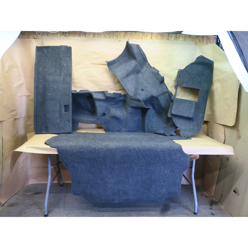 92-96 LEXUS ES300 REAR TRUNK INNER INTERIOR CARPET SIDE PANEL COVER SET OF 5 OEM