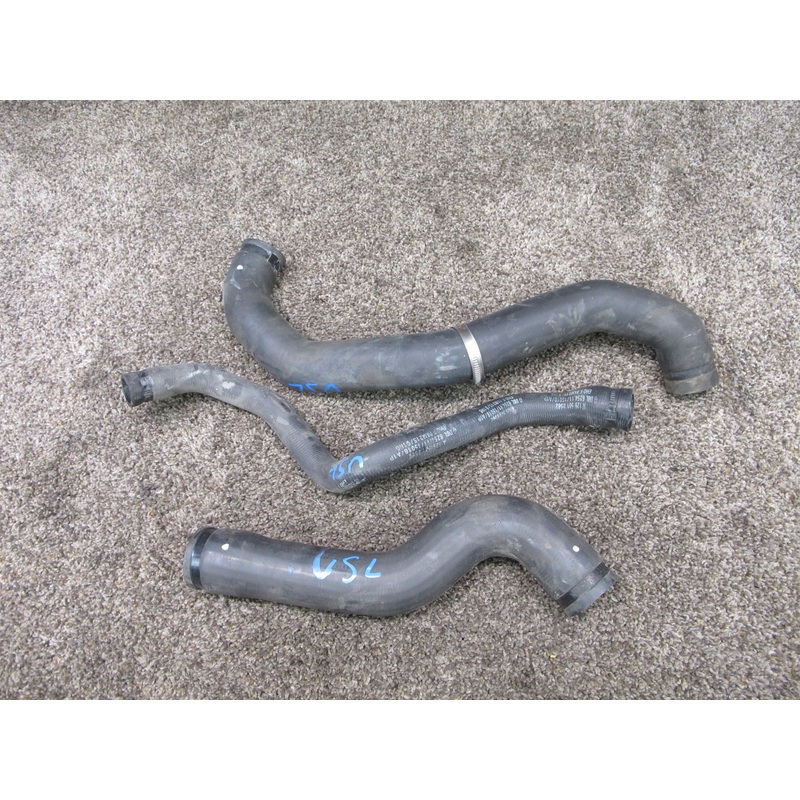 94-97 MERCEDES R129 SL320 SET OF 3 RADIATOR COOLING HOSE PIPE OEM