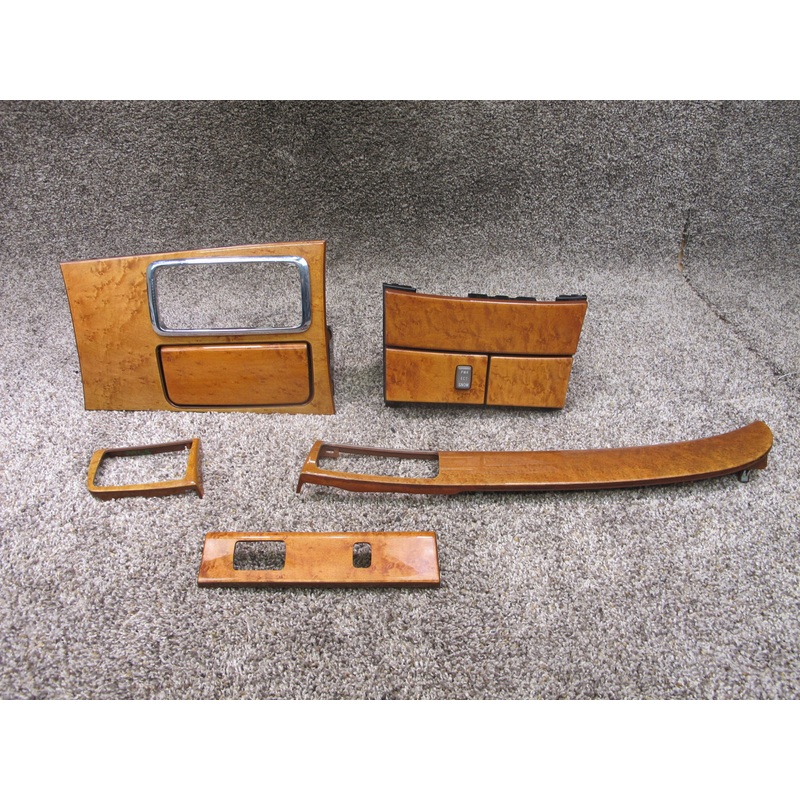 01-06 LEXUS UCF30L LS430 INTERIOR WOODGRAIN TRIM BEZEL COVER PANEL SET OEM