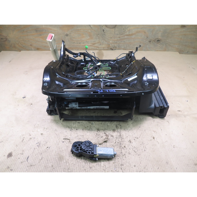 07-10 MERCEDES W216 FRONT LEFT SEAT TRACK FRAME MOTOR DYNAMIC LUMBAR SET OEM