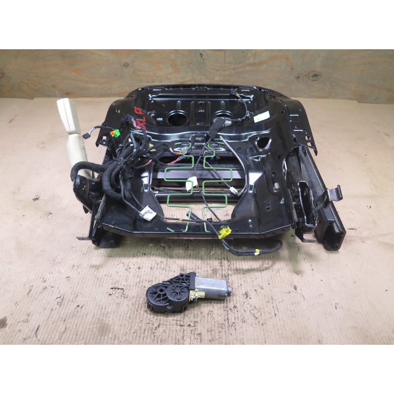 07-10 MERCEDES W216 FRONT RIGHT SEAT TRACK FRAME MOTOR DYNAMIC LUMBAR SET OEM