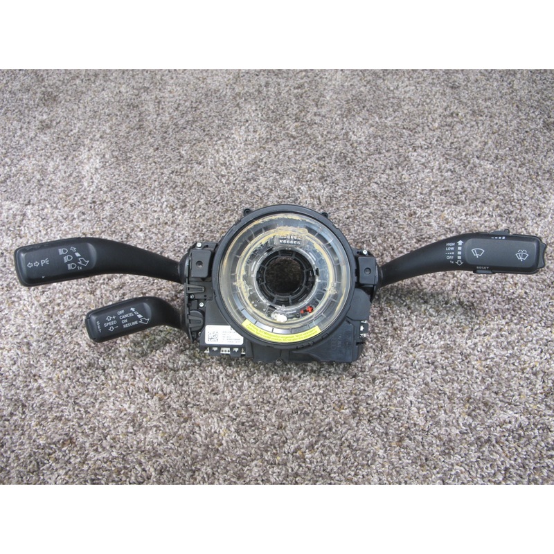 08-12 AUDI A5 S5 STEERING COLUMN TURN SIGNAL WIPER SWITCH CLOCK SPRING OEM