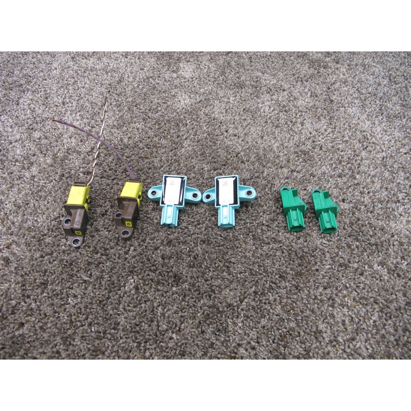 10-12 AUDI A5 S5 SAFETY CRASH IMPACT SRS AIRBAG SENSOR 6PCS OEM