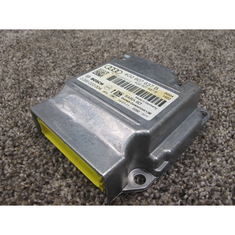 12-14 AUDI A7 A6 YAW RATE SPEED SENSOR MODULE 4G0907637B OEM