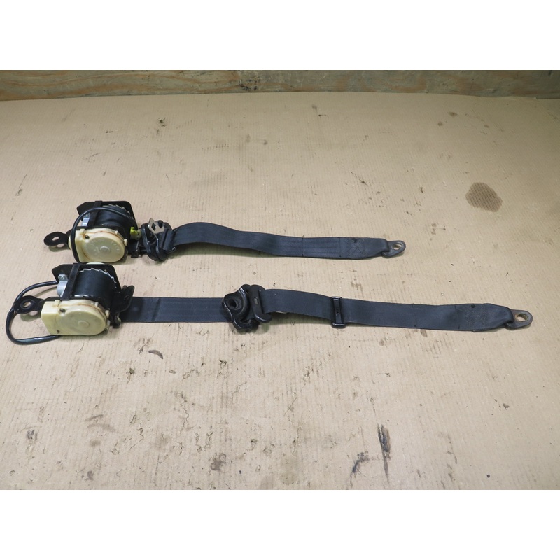 1987-1989 Nissan 300ZX Z31 Front Left & Right Seat Belt Retractor Set OEM