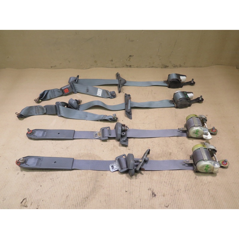 1989 TOYOTA SUPRA A70 MK3 SET OF 4 FRONT & REAR SEAT BELT RETRACTOR OEM
