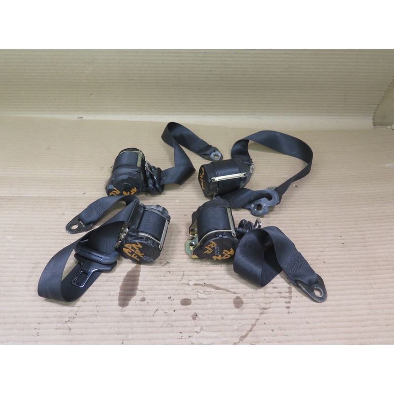 1999-2004 Porsche 911 (996) Coupe Set of 4 Seat Belt Retractors OEM
