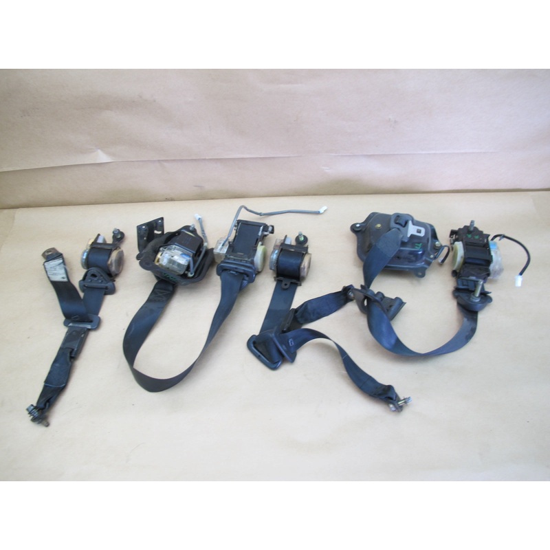 90-93 NISSAN 300ZX Z32 4pcs FRONT & REAR RIGHT & LEFT SEATBELT RETRACTOR OEM