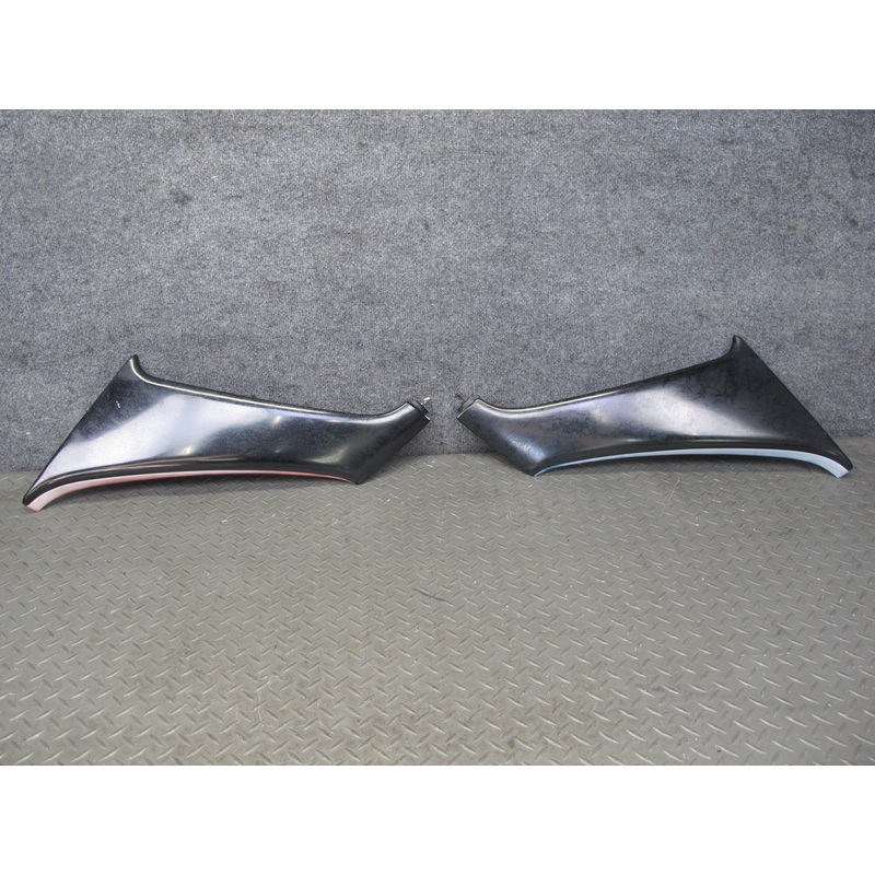 91-98 Mitsubishi 3000GT Set of 2 Center B Pillar Trim Molding Cover Black OEM