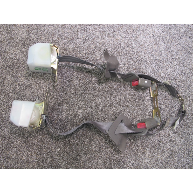 92-00 LEXUS SC400 SC300 REAR LEFT & RIGHT SEATBELT RETRACTOR W/ BUCKLE OEM