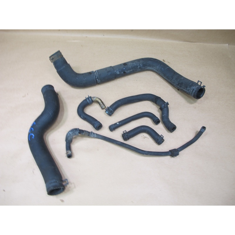 92-97 LEXUS UZZ30 SC400 1UZFE SET OF 7 ENGINE COOLANT HOSE PIPE LINE OEM