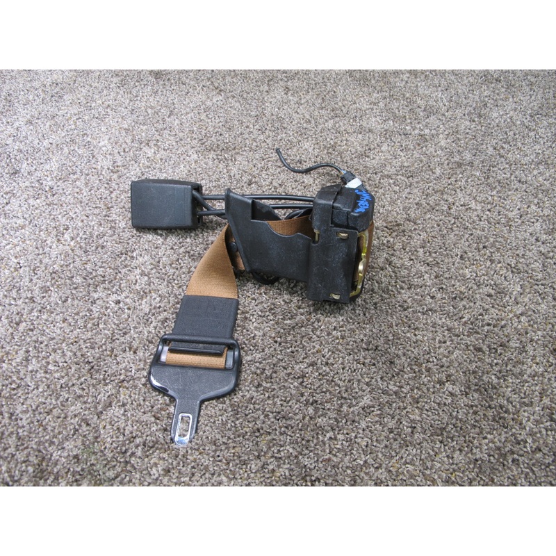 94-99 MERCEDES W140 S500 REAR CENTER SEATBELT RETRACTOR OEM