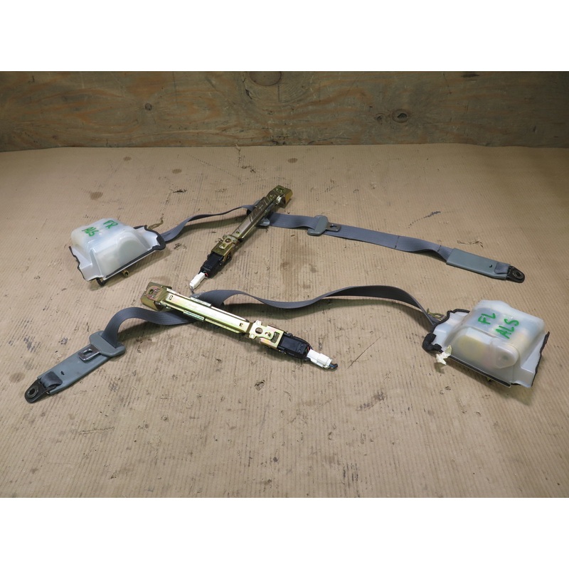 99-00 LEXUS LS400 FRONT RIGHT LEFT SEAT BELT RETRACTOR W/ ADJUSTER MOTOR SET OEM