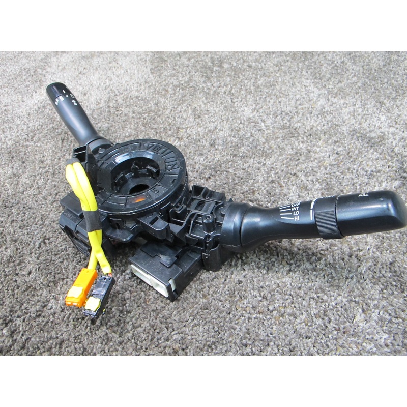 08-10 TOYOTA AVALON TURN SIGNAL WIPER COLUMN SWITCH W/ CLOCK SPRING ASSY OEM