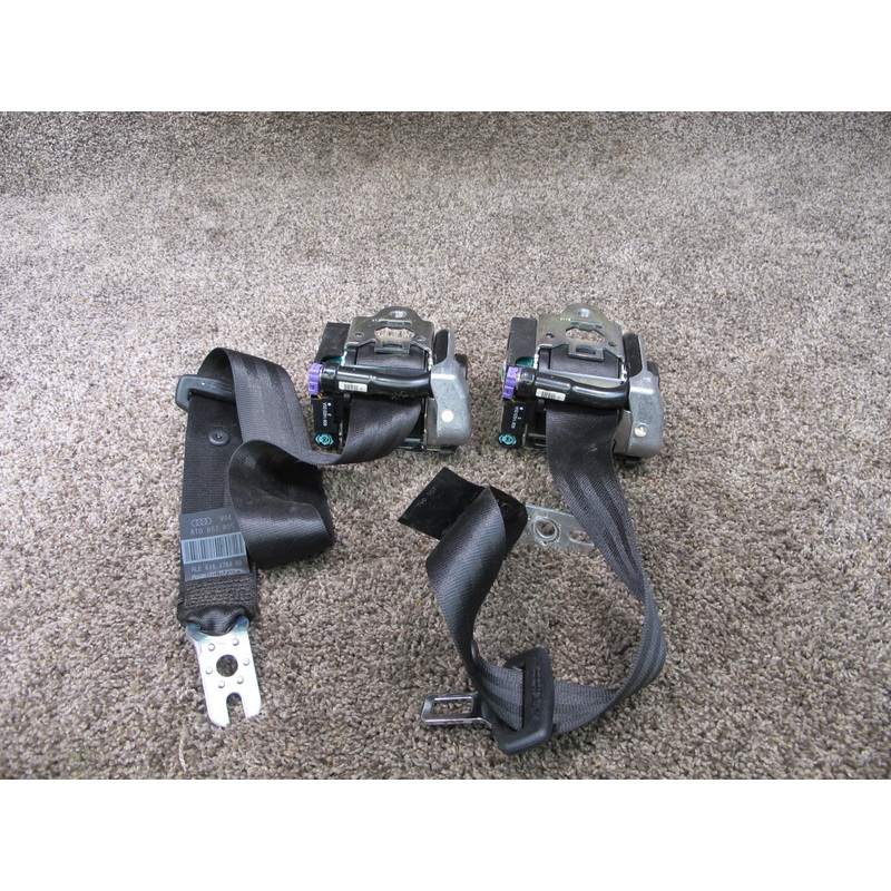 08-17 AUDI A5 S5 REAR LEFT & RIGHT SIDE SEATBELT RETRACTOR OEM