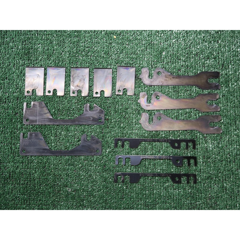 10-16 BMW Z4 E89 UPPER ROOF BASE PLATE LATCH LOCK STRIKER SET OF 13