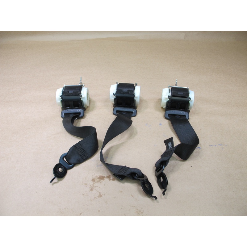 11-16 BMW F10 REAR LEFT CENTER RIGHT SIDE SEATBELT RETRACTOR SET OEM