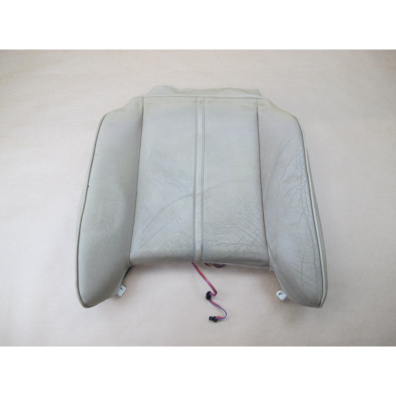 03-08 BMW E65 E66 7-SERIES FRONT LEFT SEAT LOWER LEATHER CUSHION OEM