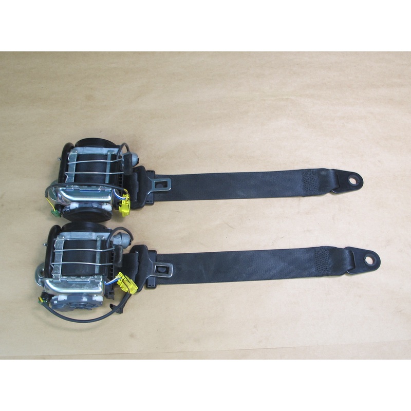 12-15 MINI COOPER S R57 FRONT LEFT & RIGHT SIDE SEATBELT RETRACTOR SET OEM