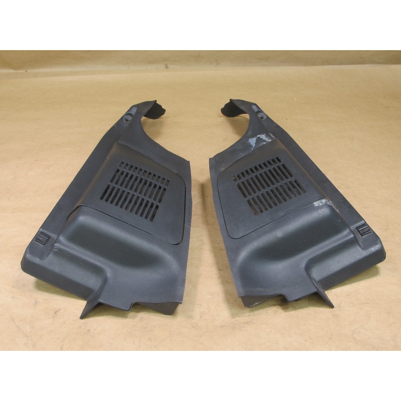 1989-1991 Nissan 240SX S13 Left & Right Rear Speaker Cover Trim OEM