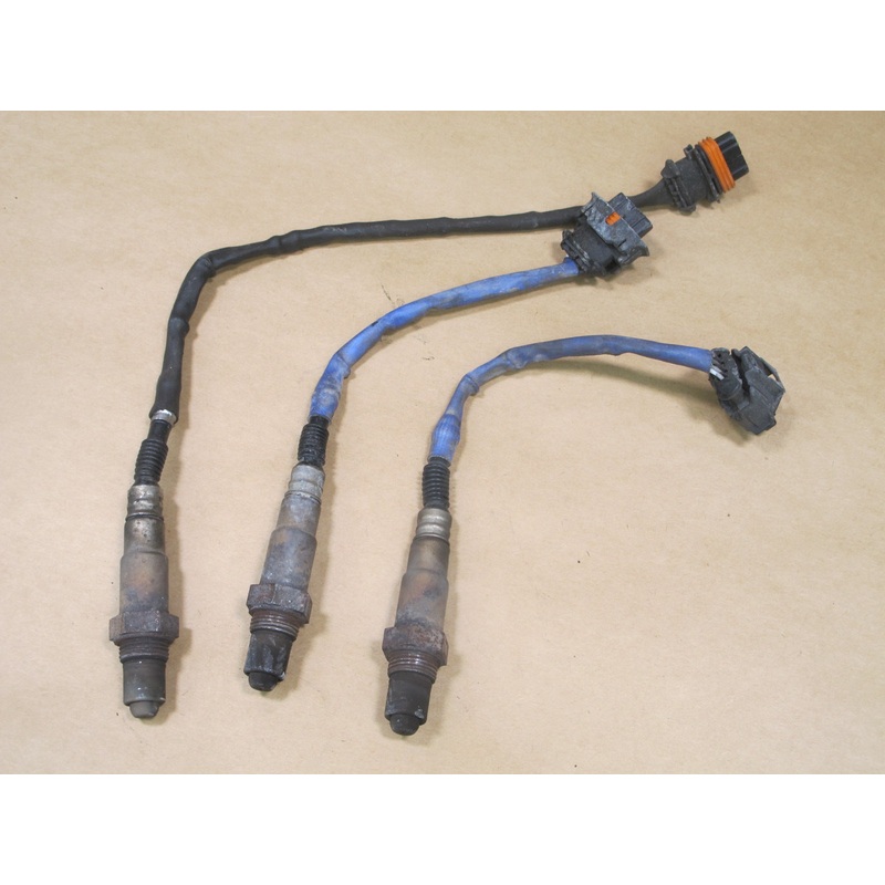 2000-2004 PORSCHE BOXSTER S 986 3.2L OXYGEN O2 LAMBDA SENSOR SET OF 3