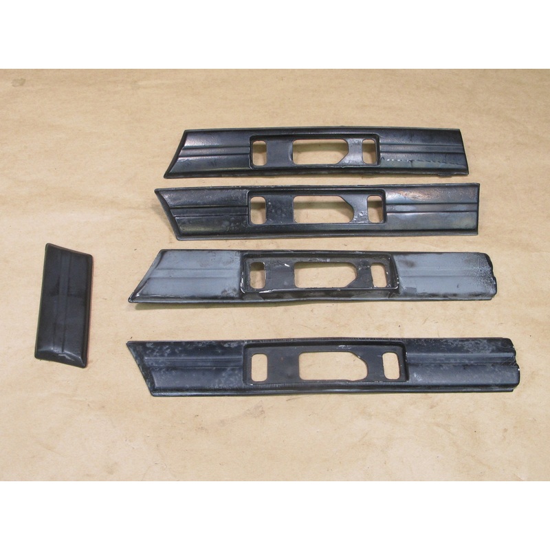 86-88 MAZDA RX7 SET OF 5 FRONT & REAR FENDER MOLDING TRIM OEM