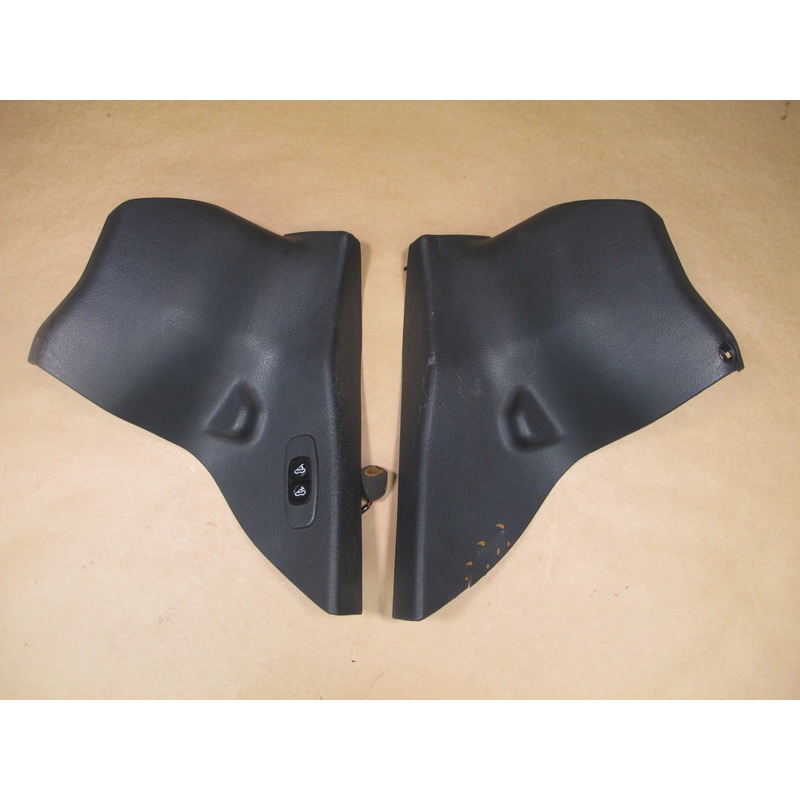 93-96 NISSAN Z32 300ZX CONVERTIBLE SET OF 2 CENTER PILLAR LOWER TRIM PANEL OEM