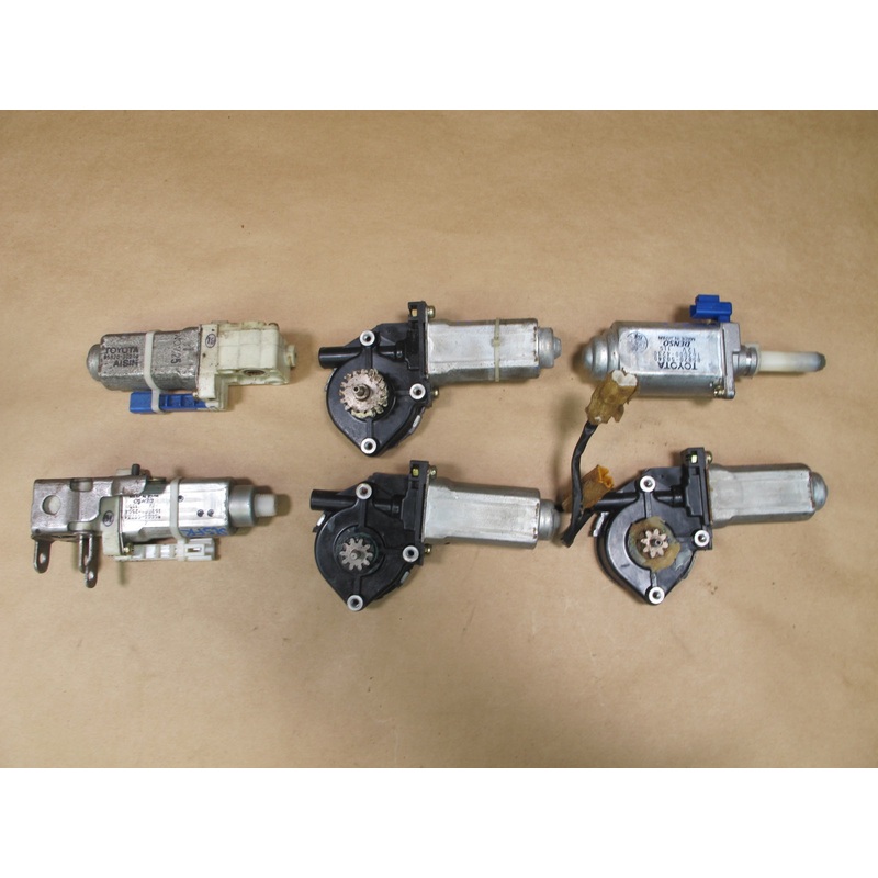 95-00 LEXUS LS400 UCF20 SET OF 6 FRONT RIGHT PASSENGER SEAT MOTOR OEM