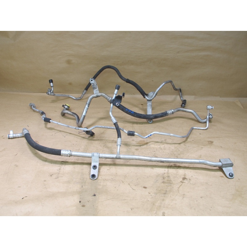 11-16 BMW F10 5-SERIES SET OF 4 A/C AIR CONDITION HOSE PIPE LINE OEM