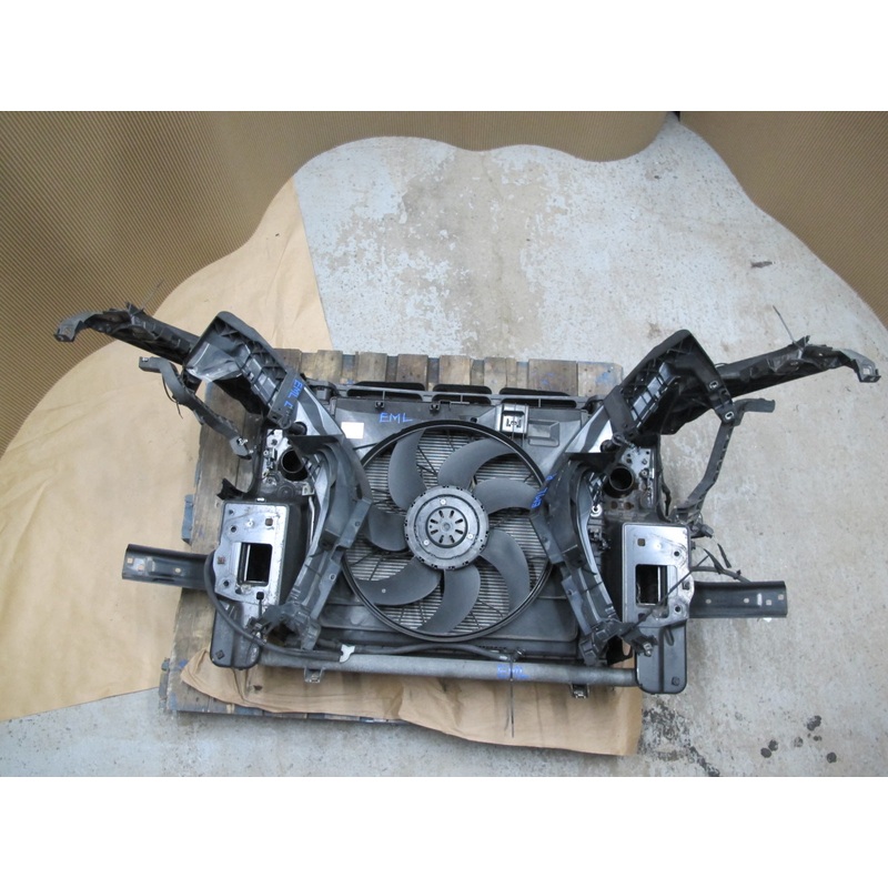 12-15 MERCEDES W166 ML DIESEL ENGINE RADIATOR CONDENSER FAN CORE SUPPORT OEM