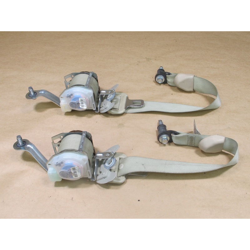13-15 INFINITI JX35 QX60 REAR 3RD ROW RIGHT & LEFT SIDE SEATBELT RETRACTOR SET OEM