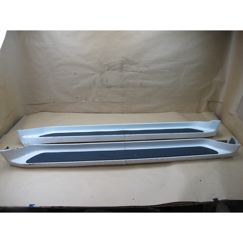 1998-2002 LEXUS J100 LX470 RUNNING BOARD SIDE STEP LOWER PLATE PANEL SET OF 2