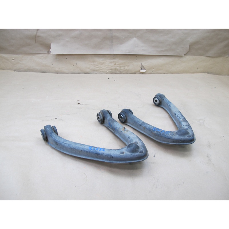 73-80 MERCEDES R107 SL-CLASS SET OF 2 FRONT LEFT & RIGHT UPPER CONTROL ARM OEM