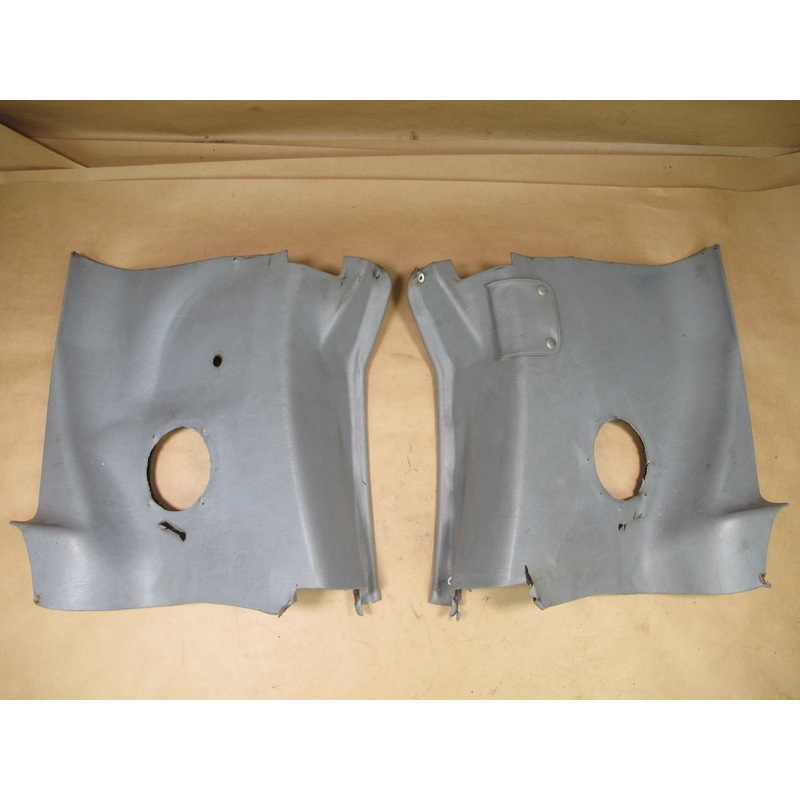 73-85 MERCEDES R107 CONVERTIBLE SET OF 2 REAR QUARTER INTERIOR TRIM PANEL OEM