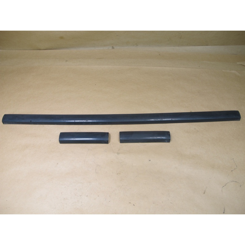 81-85 MERCEDES R107 SET OF 3 REAR BUMPER RUBBER GUARD OEM