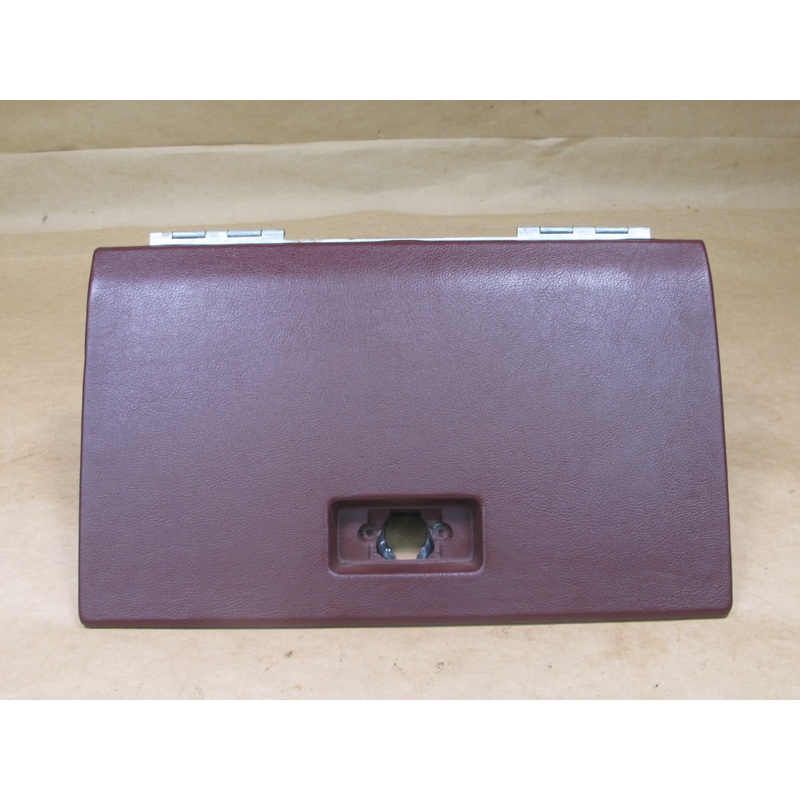 87-89 MITSUBISHI STARION CONQUEST RIGHT GLOVE BOX COMPARTMENT STORAGE RED OEM