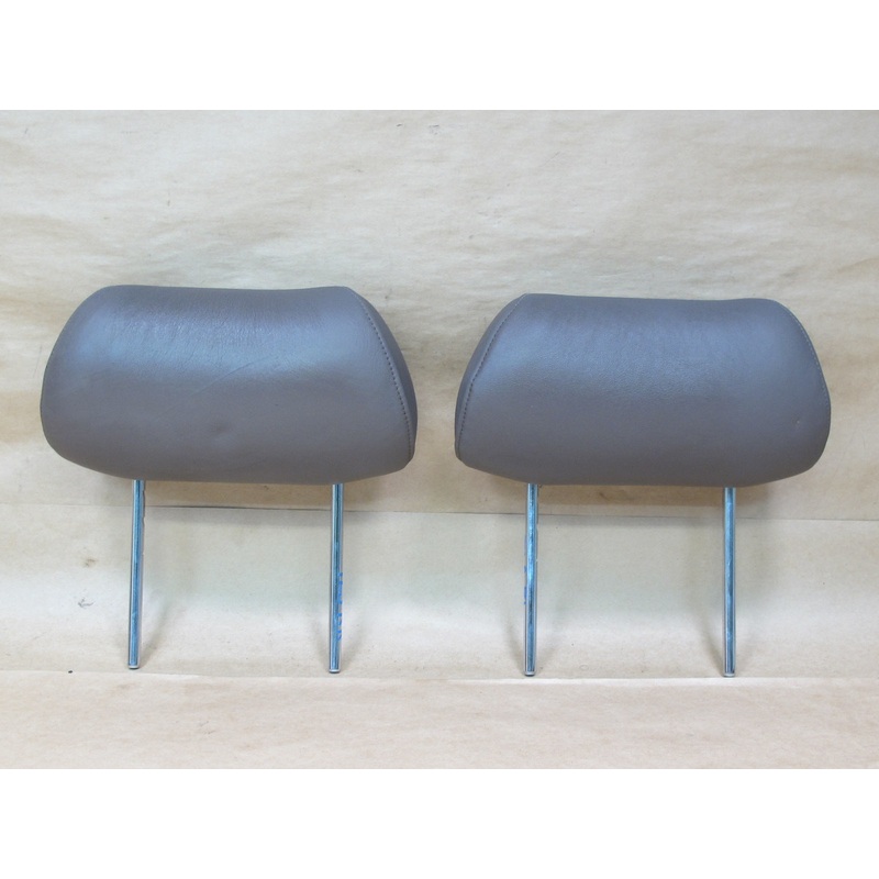 90-92 LEXUS UCF10 LS400 SET OF 2 REAR LEFT & RIGHT LEATHER HEADREST OEM