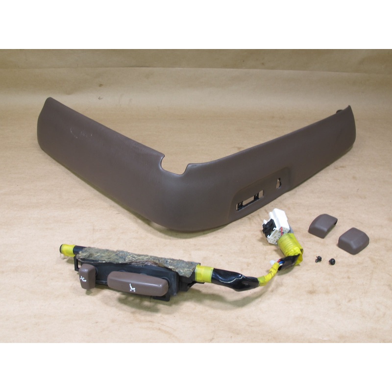 90-94 LEXUS UCF10 LS400 FRONT RIGHT SEAT TRIM PANEL ADJUST SWITCH SET OEM