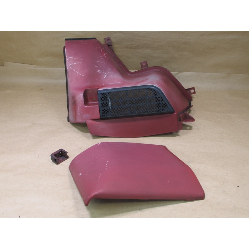 90-96 NISSAN Z32 300ZX 2+0 SET OF 2 REAR LEFT TRUNK TRIM PANEL RED OEM