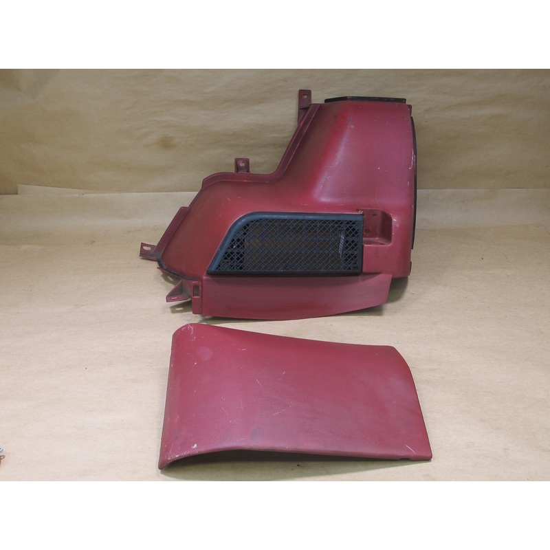 90-96 NISSAN Z32 300ZX 2+0 SET OF 2 REAR RIGHT TRUNK TRIM PANEL RED OEM