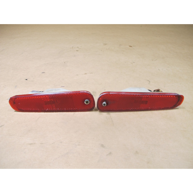 90-96 NISSAN Z32 300ZX SET OF 2 REAR BUMPER SIDE MARKER LIGHT LAMP OEM