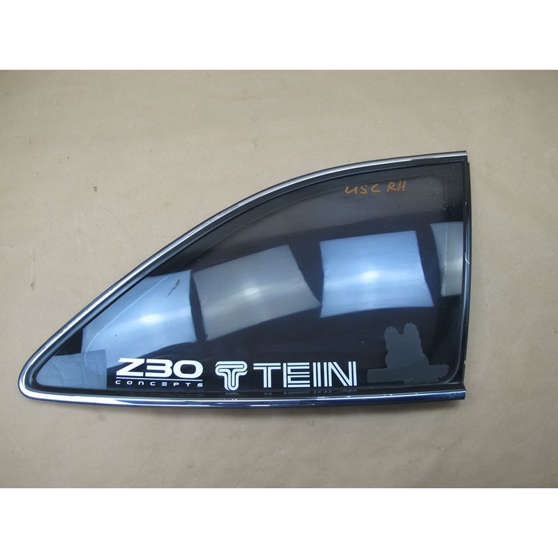 92-00 LEXUS UZZ30L SC300 SC400 REAR RIGHT QUARTER GLASS WINDOW OEM