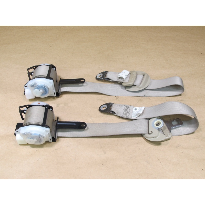 03-09 LEXUS GX470 REAR SECOND 2ND ROW RIGHT & LEFT SIDE SEATBELT RETRACTOR SET OEM
